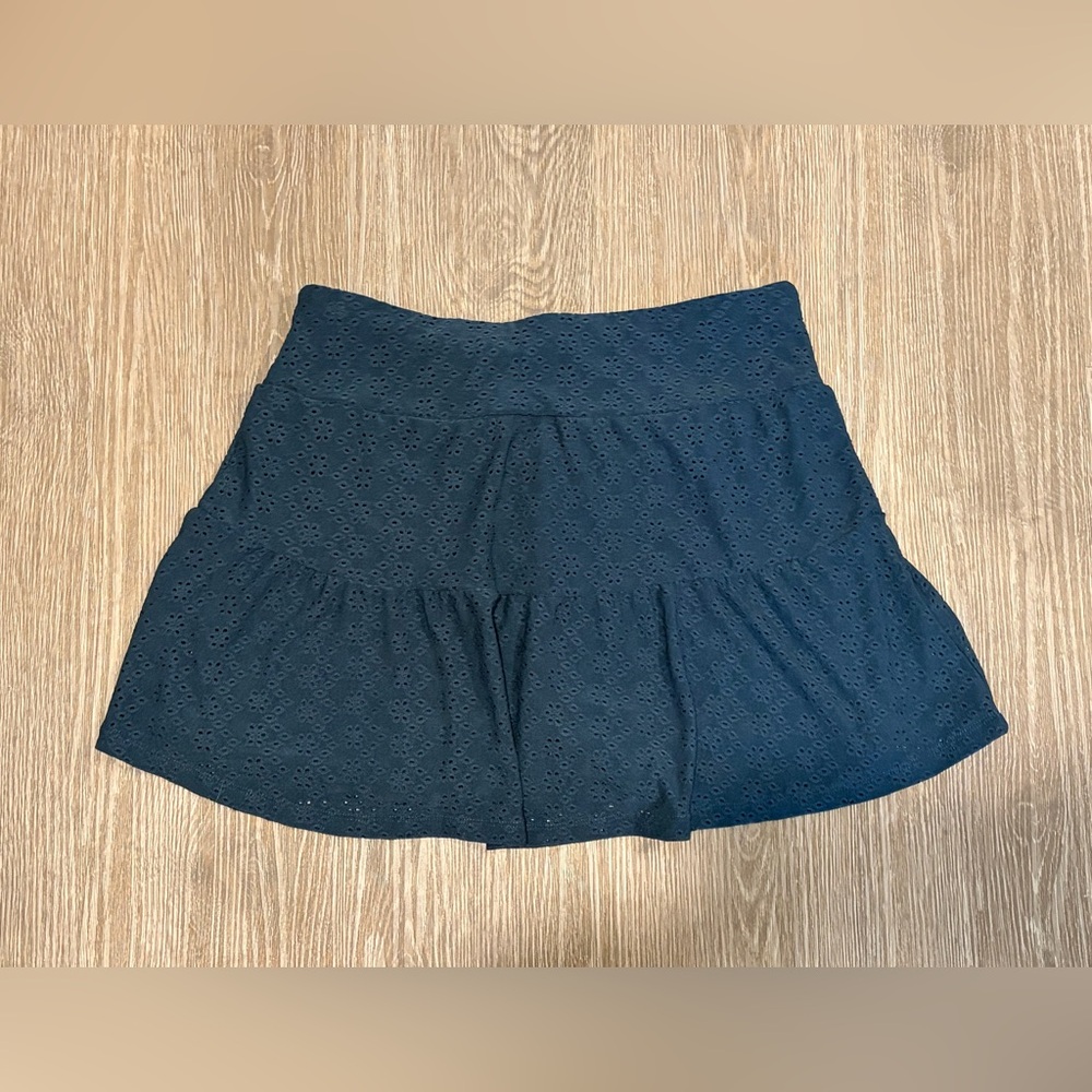 Athletic Navy Blue eyelet Women's Golf/Tennis Skirt